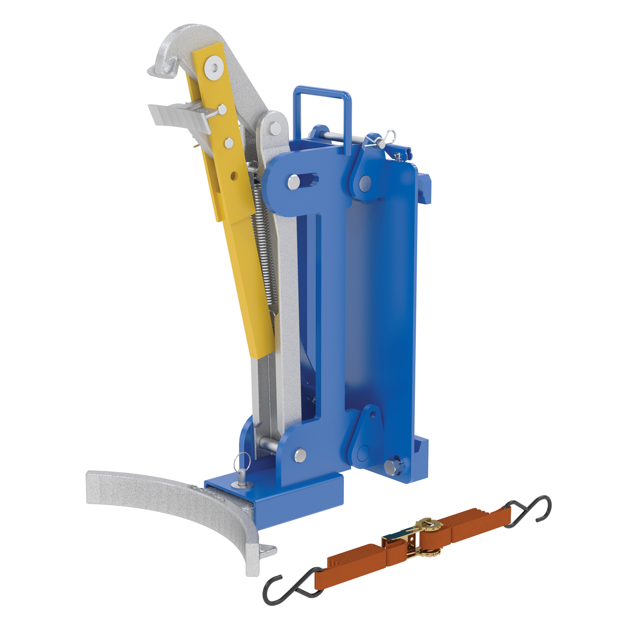 Vestil Eagle Beak Drum Lifter - 1000-Lb. Capacity, 30-Gal. Drum Size, Powder-Coated, Model# DLH-CL2-1